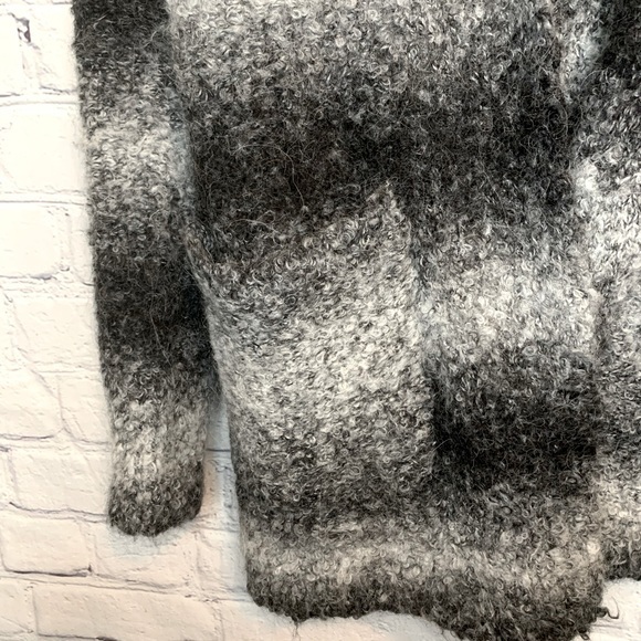 Rachel Zoe alpaca wool blend ombré cardigan small - Picture 4 of 7